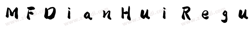 MFDianHui Regular 常规字体转换